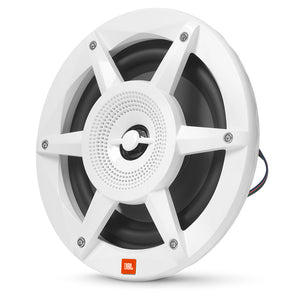 JBL 6.5" Coaxial Marine RGB Speakers - White STADIUM Series OutdoorUp