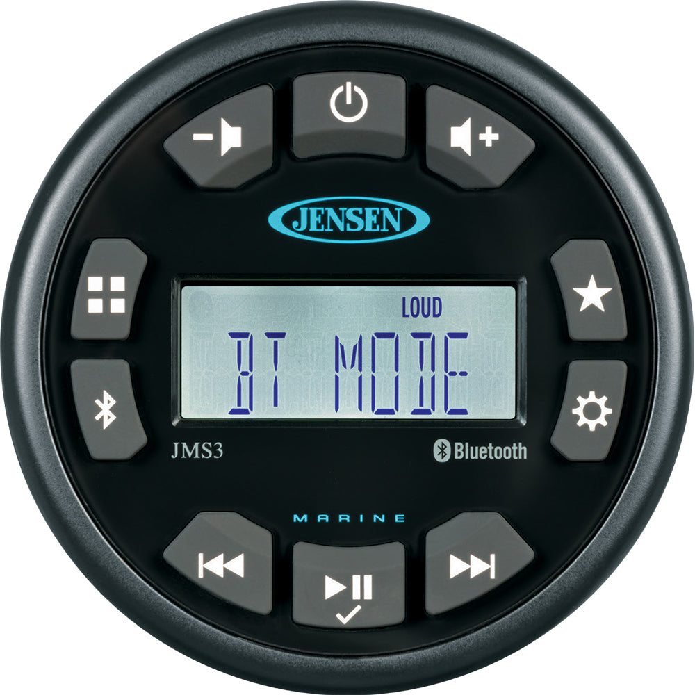 JENSEN JMS3RTL Stereo w/AM/FM/BT - Single Zone OutdoorUp