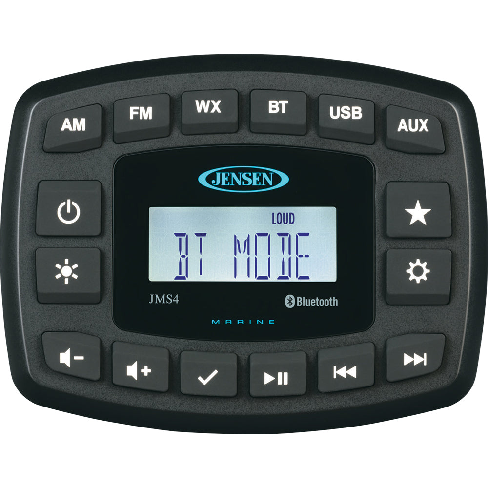 JENSEN JMS4RTL Stereo w/AM/FM/BT - Single Zone OutdoorUp