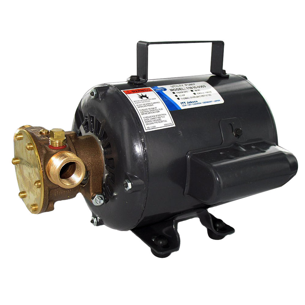 Jabsco Bronze AC Motor Pump Unit - 115v OutdoorUp