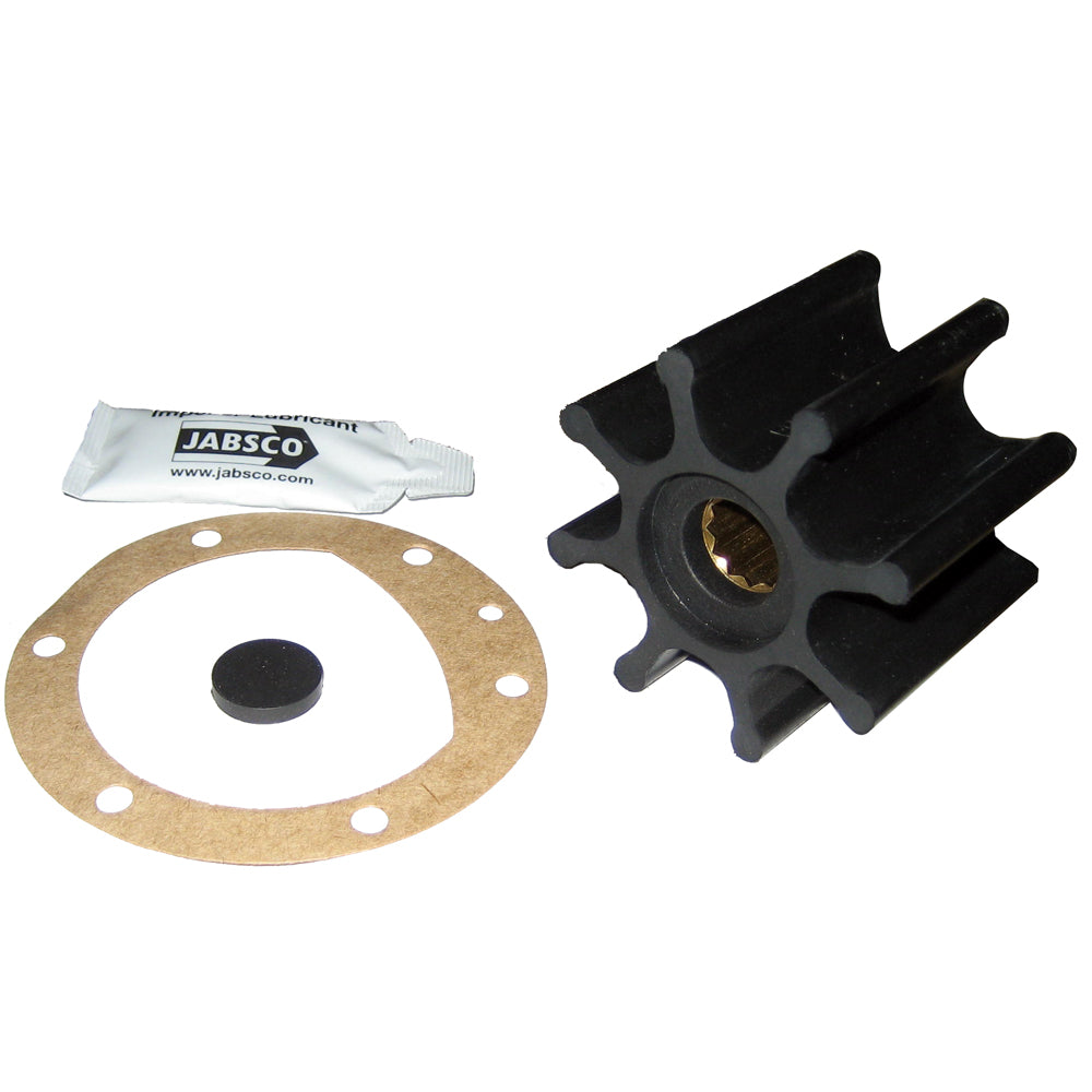 Jabsco Impeller Kit - 8 Blade - Neoprene - 2-9/16" Diameter x 2" W, 5/8" Shaft Diameter OutdoorUp