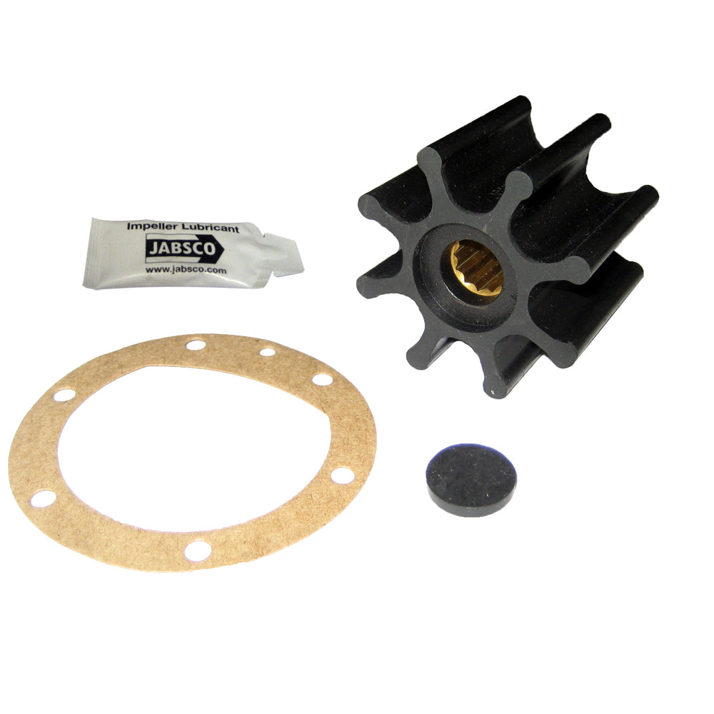 Jabsco Impeller Kit - 8 Blade - Nitrile - 2-9/16" Diameter - Spline Drive OutdoorUp