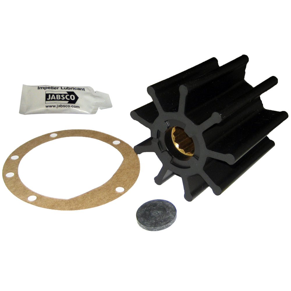 Jabsco Impeller Kit - 9 Blade - Nitrile - 3-3/4" Diameter x 3-1/2" W, 1" Shaft Diameter OutdoorUp