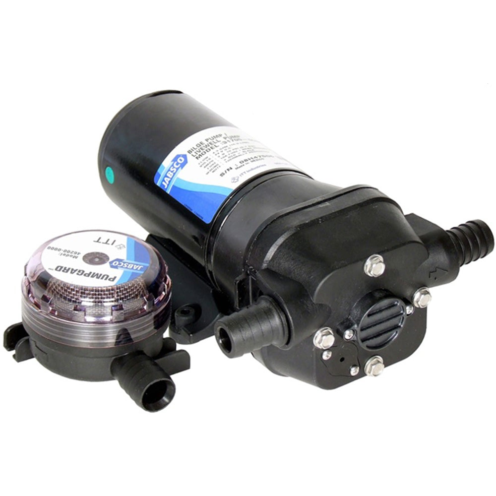 Jabsco Par-Max 4 Bilge/Shower Diaphragm Pump - 4.3GPM - 24V OutdoorUp