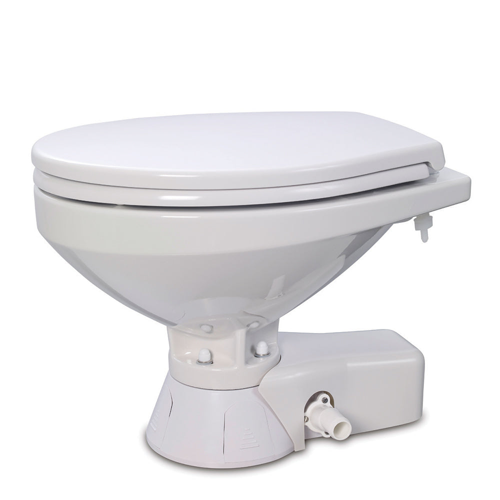 Jabsco Quiet Flush Freshwater Toilet - Compact Bowl - 12V OutdoorUp