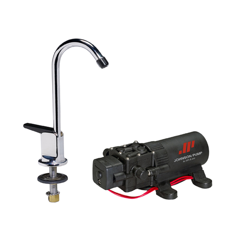 Johnson Pump 1.1 Pump/Faucet Combo 12V OutdoorUp