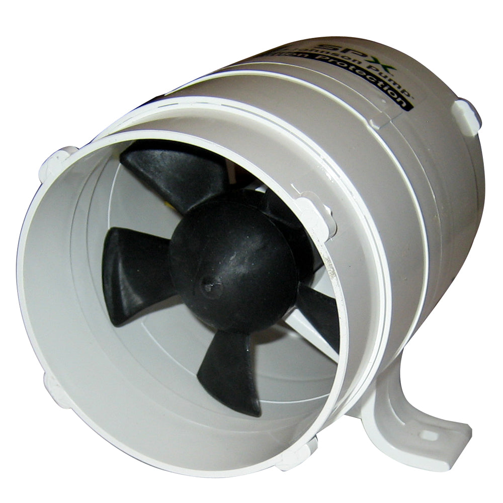 Johnson Pump 4" In-Line Blower - 240CFM - 12V OutdoorUp