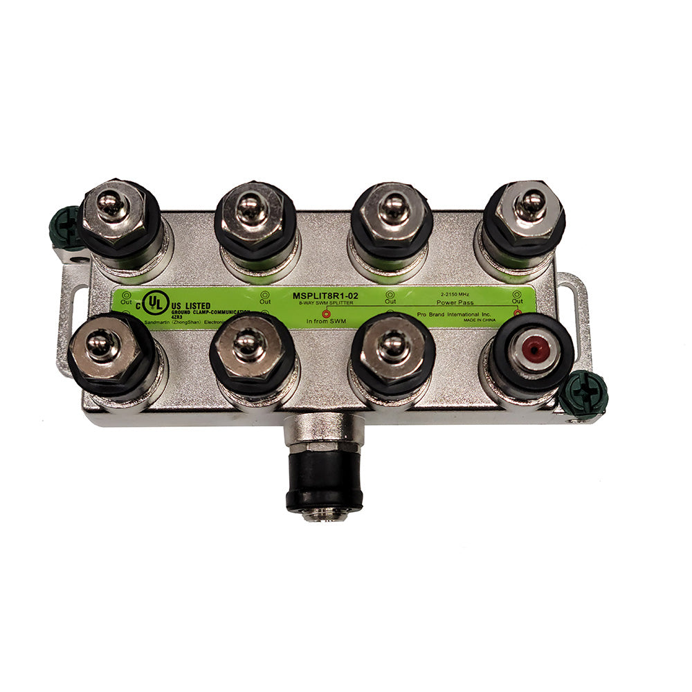 KVH SWM 8 Way Splitter OutdoorUp