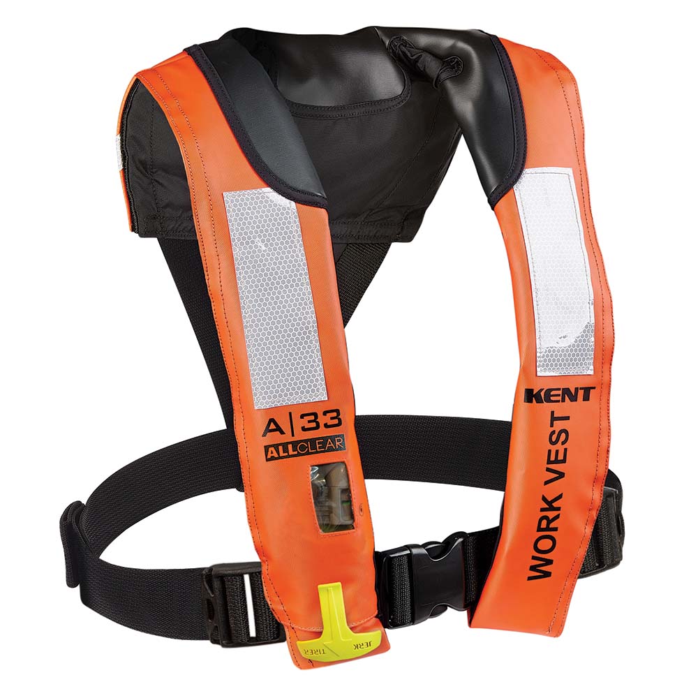 Kent A-33 All Clear Auto Inflatable Work Vest OutdoorUp