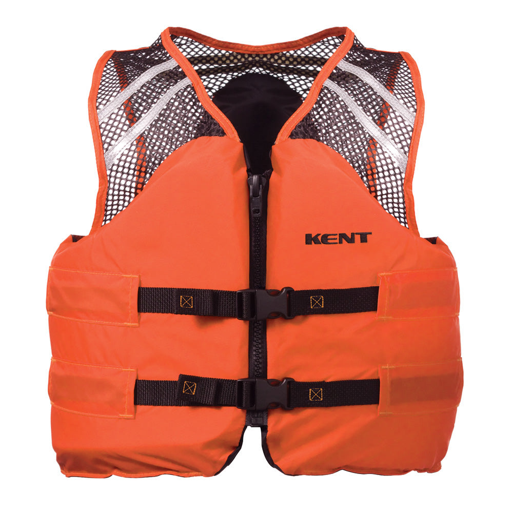 Kent Mesh Classic Commercial Vest - Medium - Orange OutdoorUp