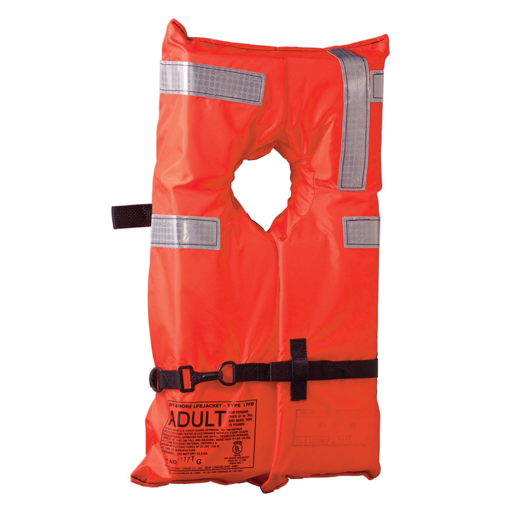 Kent Type I Collar Style Life Jacket - Adult Universal OutdoorUp