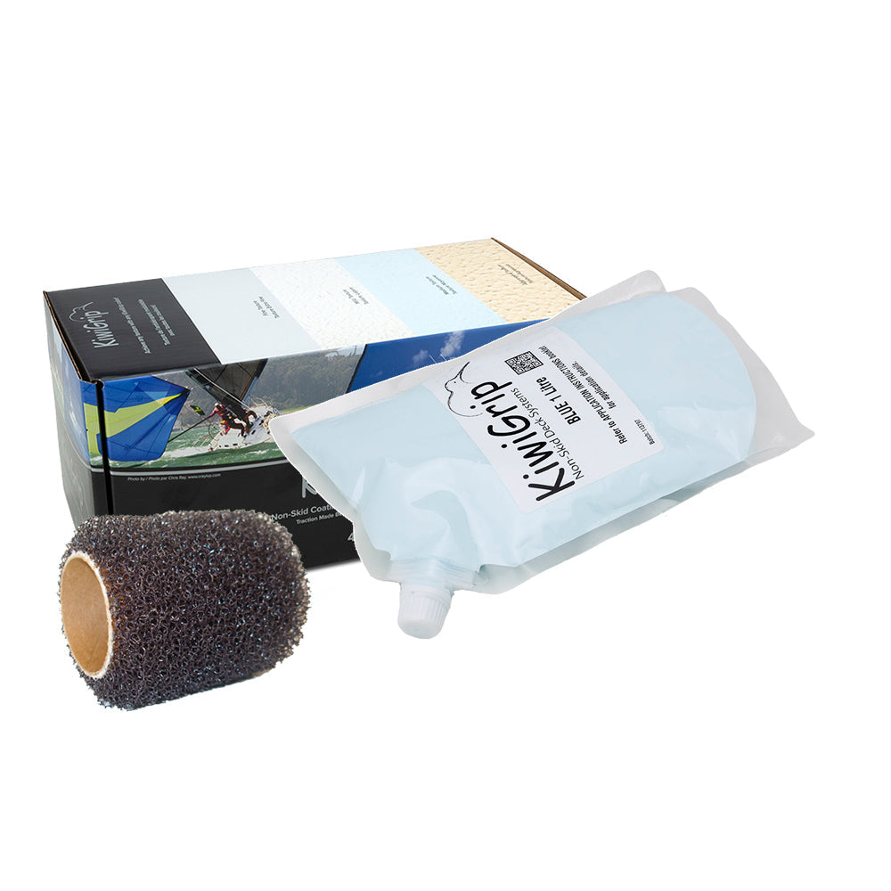 KiwiGrip 1 Liter Pouch - Blue w/4" Roller OutdoorUp