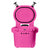 LAKA Coolers 30 Qt Cooler w/Telescoping Handle  Wheels - Pink OutdoorUp