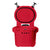 LAKA Coolers 30 Qt Cooler w/Telescoping Handle  Wheels - Red OutdoorUp