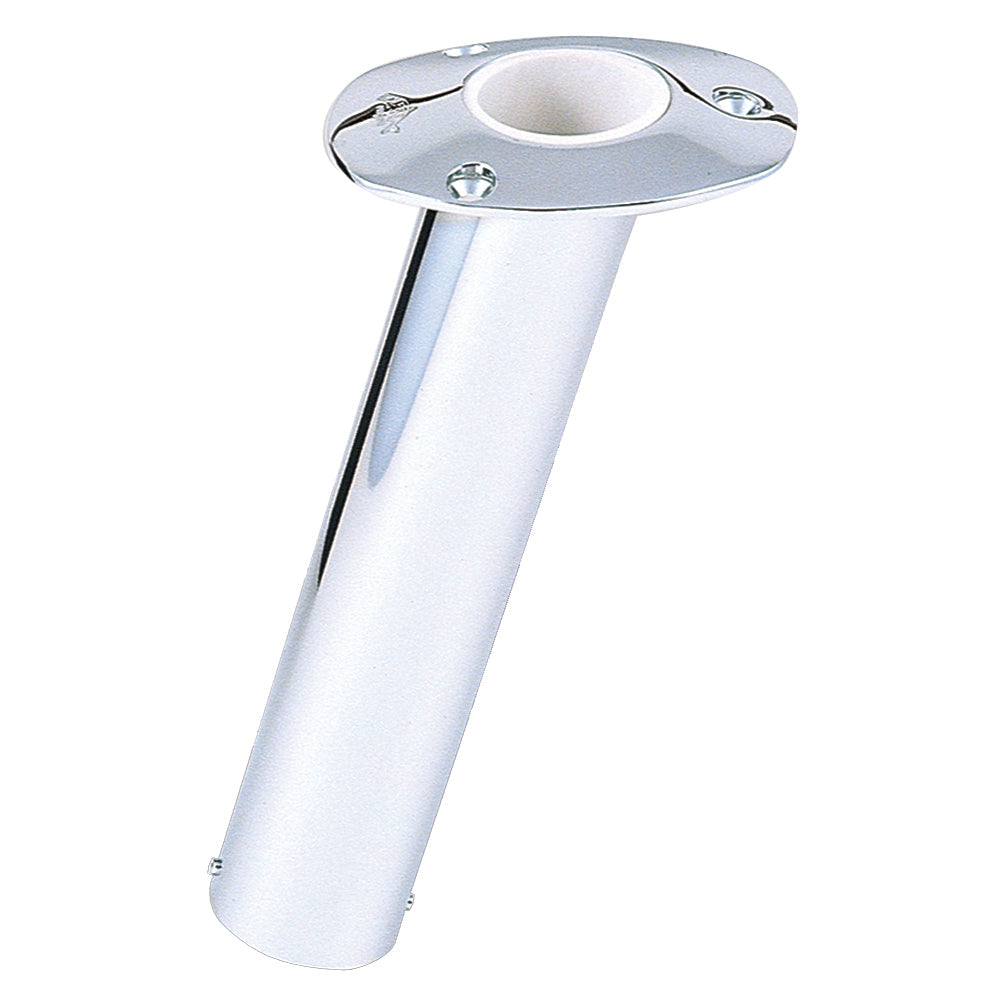 Lee's 15 Degree Stainless Steel Flush Mount Rod Holder - 2" O.D. OutdoorUp