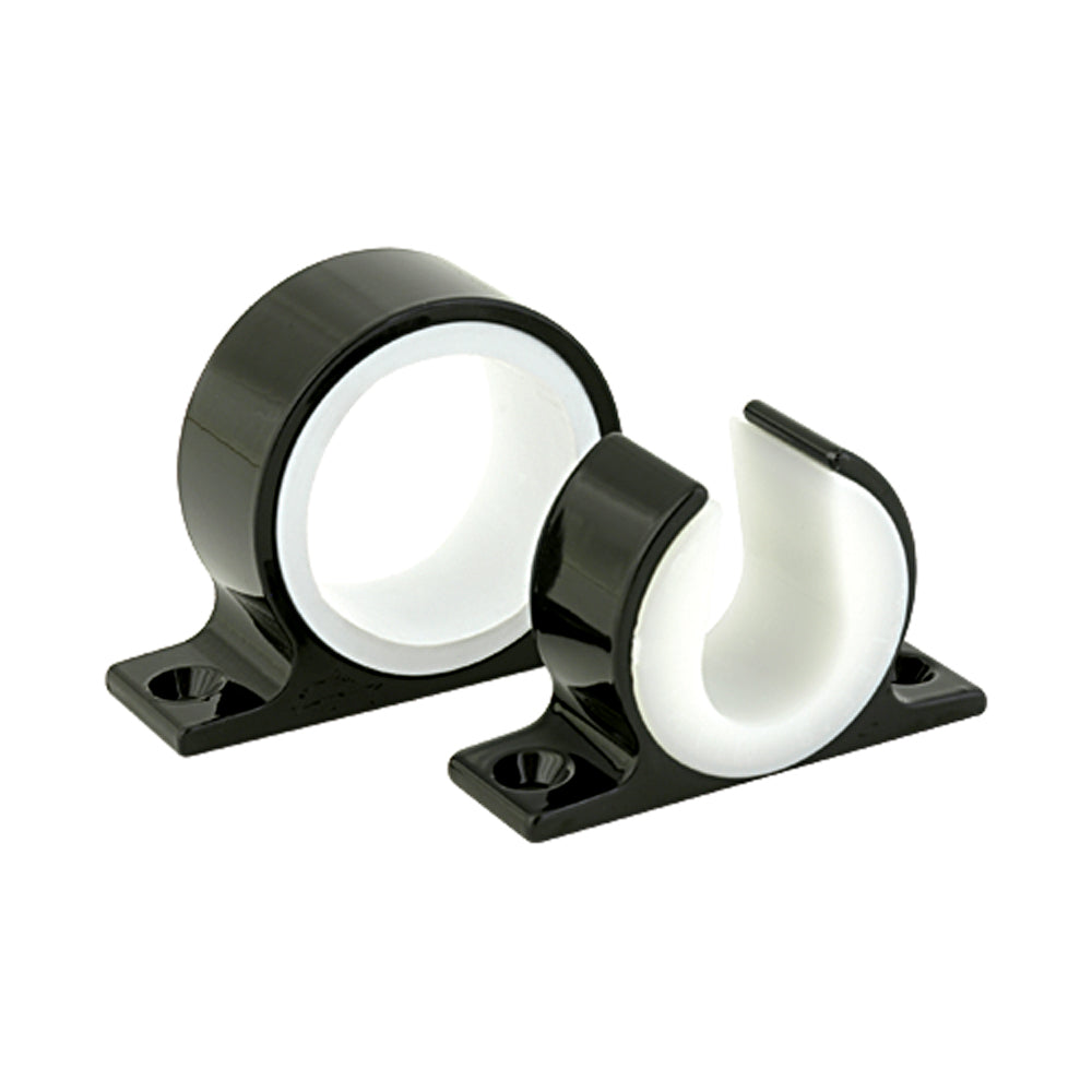 Lee's Single Rod Rack Set - Bright Black Finish OutdoorUp