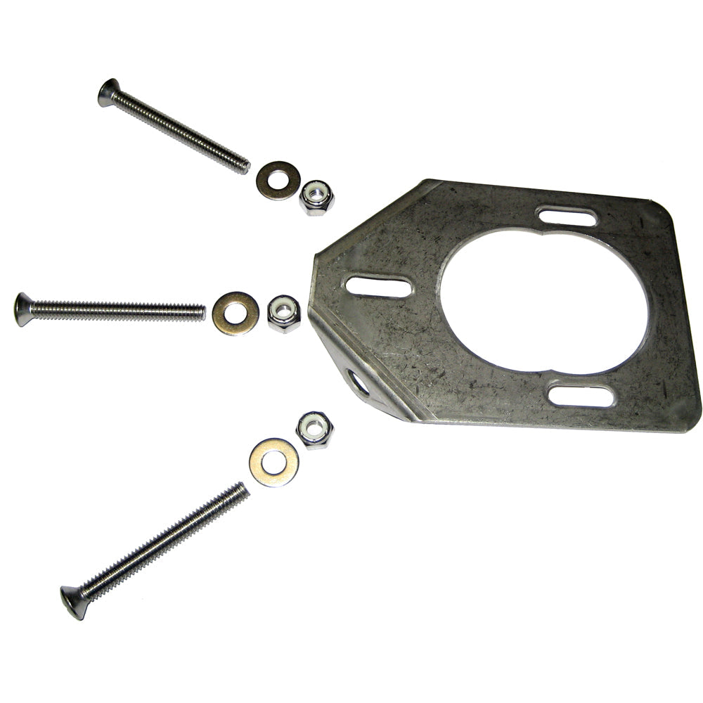 Lee's Stainless Steel Backing Plate f/Heavy Rod Holders OutdoorUp