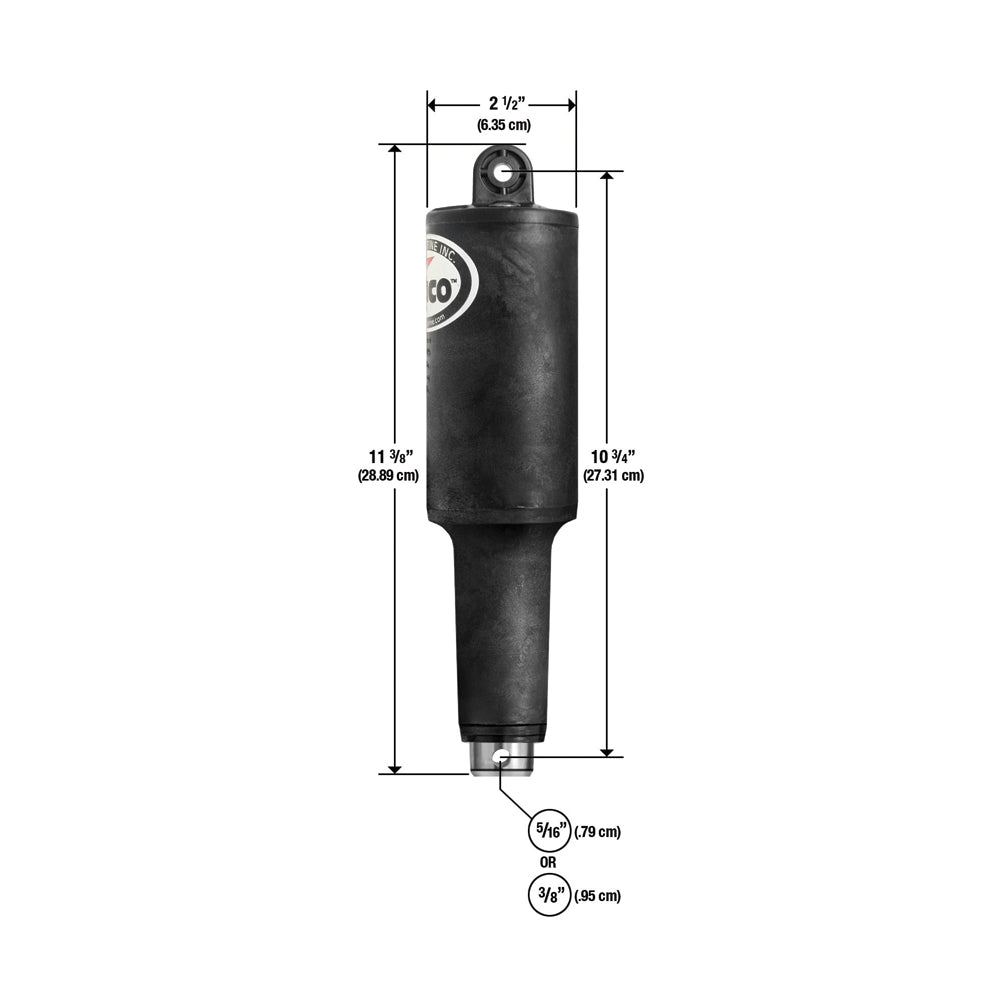 Lenco 101XD Extreme Duty Actuator - 12V - 2-1/4" Stroke w/Hardware OutdoorUp