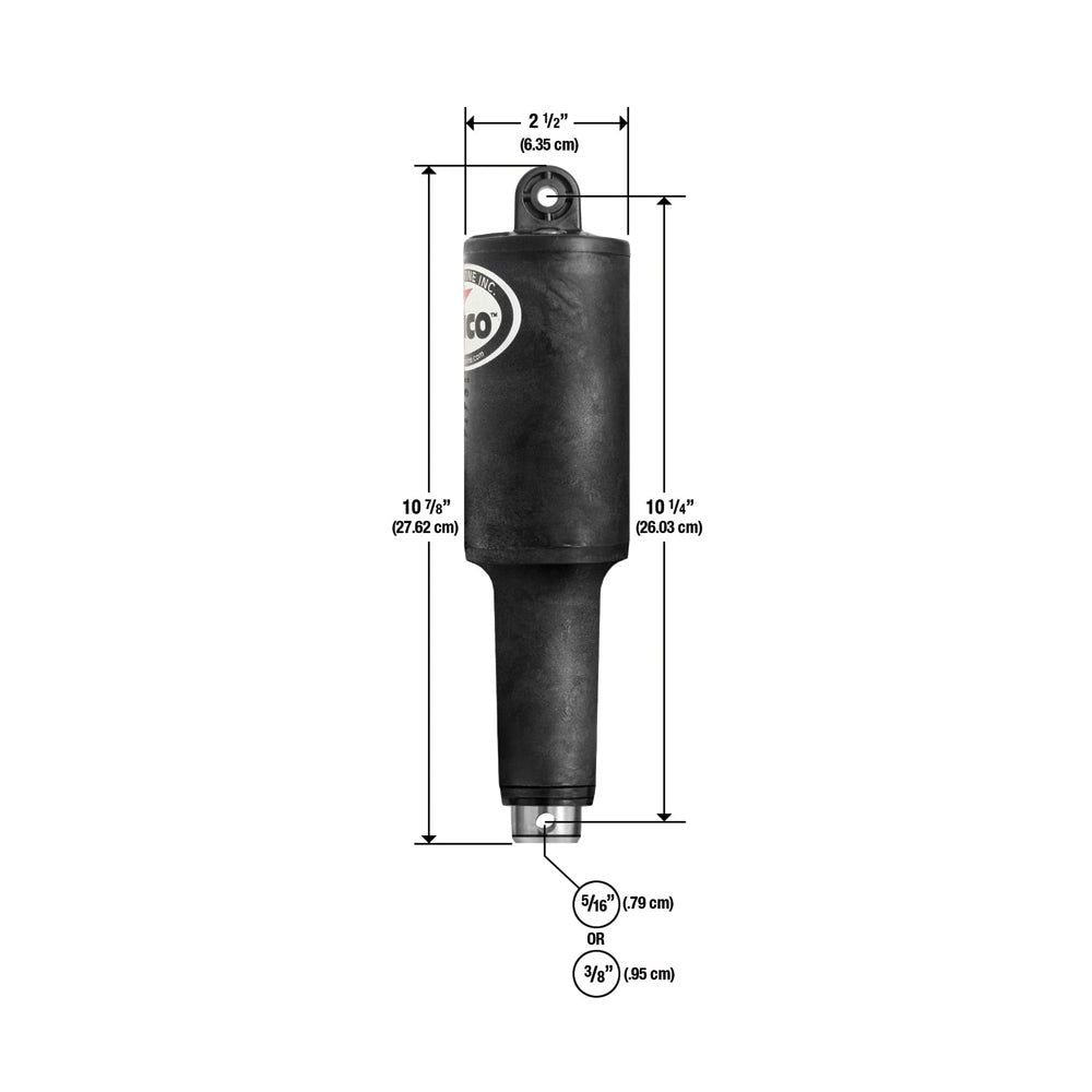 Lenco 101XDS Short Extreme Duty Actuator - 12V - 2-1/4" Stroke w/3/8" Hardware OutdoorUp