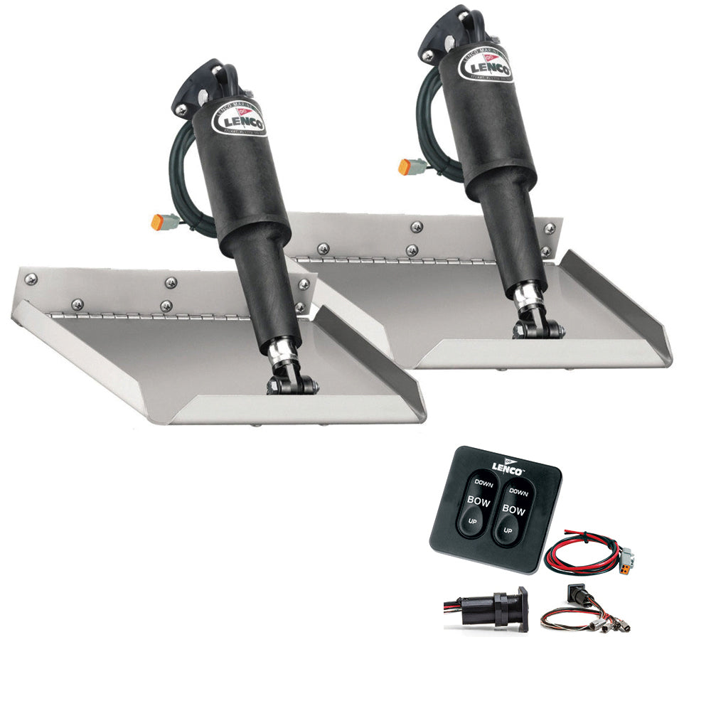 Lenco 12" x 18" Edgemount Kit w/Standard Tactile Switch Kit 12V OutdoorUp