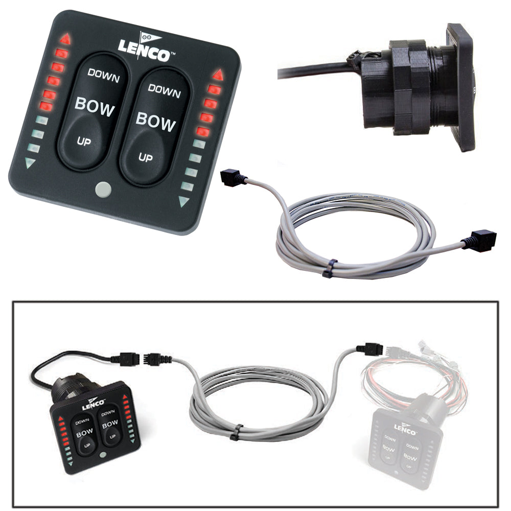 Lenco Flybridge Kit f/ LED Indicator Key Pad f/All-In-One Integrated Tactile Switch - 30' OutdoorUp