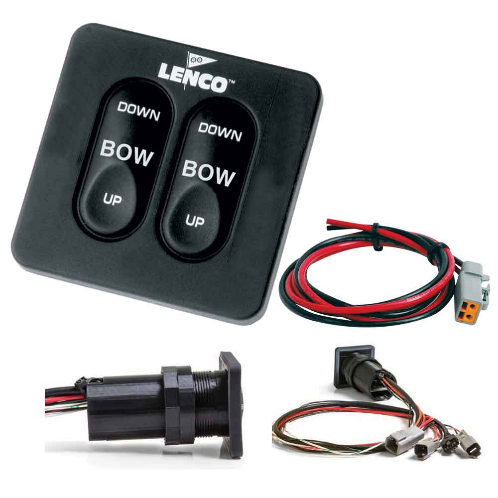 Lenco Standard Integrated Tactile Switch Kit w/Pigtail f/Single Actuator Systems OutdoorUp