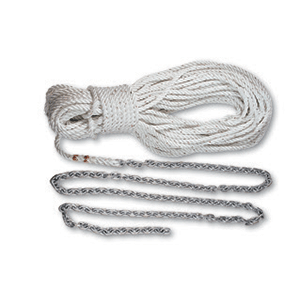 Lewmar Premium Anchor Rode 215 - 15 of 1/4" Chain  200 of 1/2" Rope w/Shackle OutdoorUp