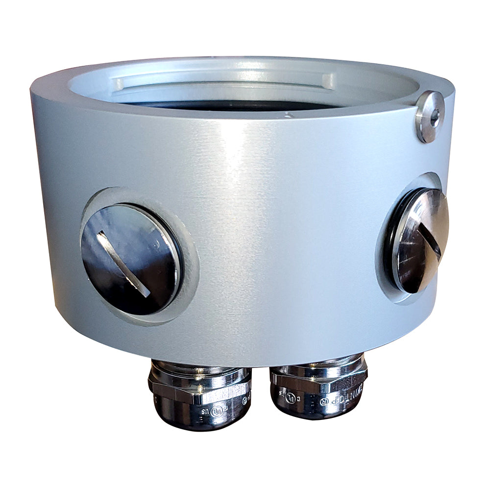 Lopolight Aluminum Mounting Base - Silver Housing OutdoorUp