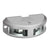 Lopolight Series 200-024 - Navigation Light - 2NM - Vertical Mount - White - Silver Housing OutdoorUp