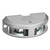 Lopolight Series 200-024 - Navigation Light - 2NM - Vertical Mount - White - Silver Housing - 6M Cable OutdoorUp