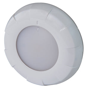 Lumitec Aurora LED Dome Light - White Finish - White/Blue Dimming OutdoorUp