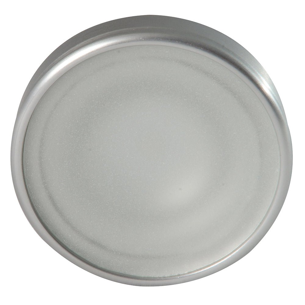 Lumitec Halo - Flush Mount Down Light - Brushed Finish - 4-Color White/Blue/Red/Purple Non-Dimming OutdoorUp