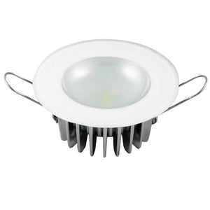 Lumitec Mirage - Flush Mount Down Light - Glass Finish - 3-Color Red/Blue Non Dimming w/White Dimming OutdoorUp