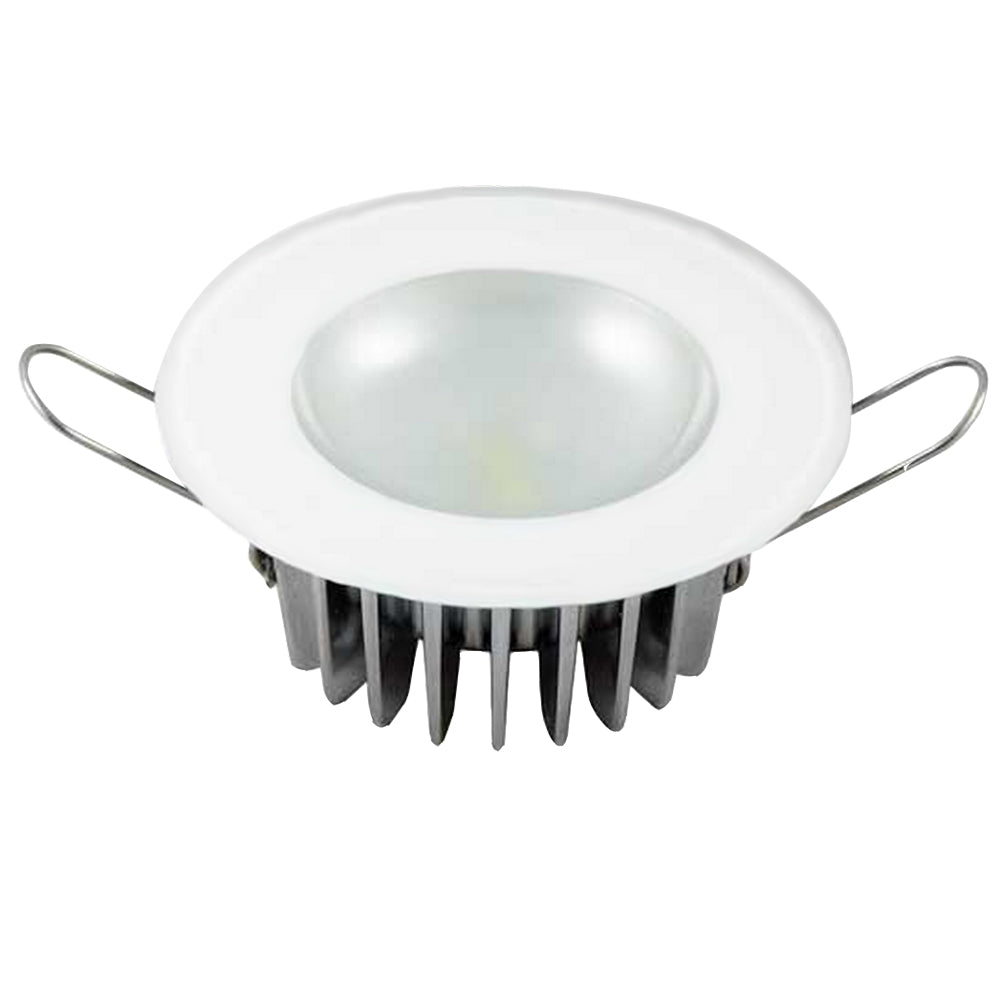 Lumitec Mirage - Flush Mount Down Light - Glass Finish/No Bezel - 2-Color White/Red Dimming OutdoorUp