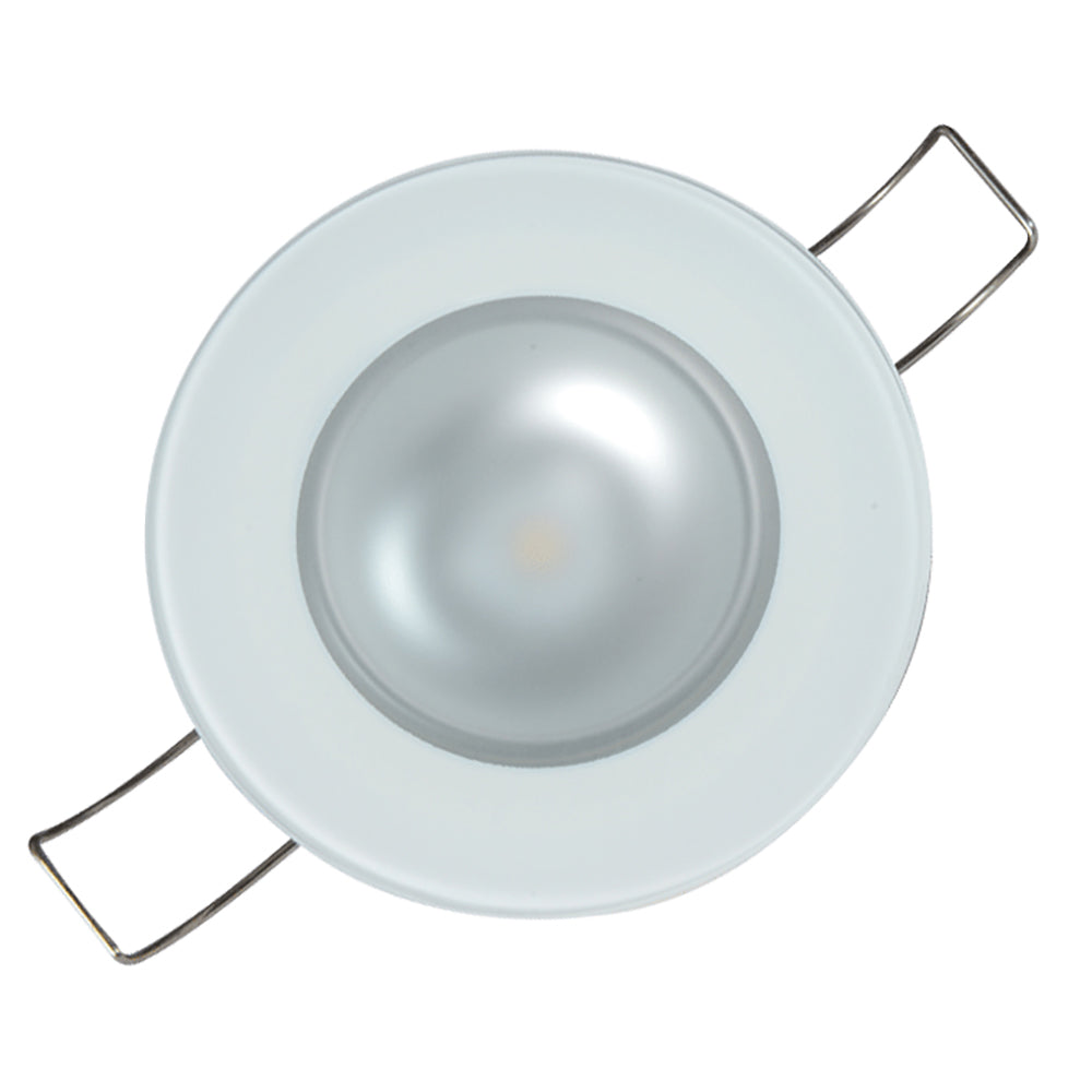 Lumitec Mirage Flush Mount Down Light Spectrum RGBW - Glass Bezel OutdoorUp