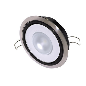 Lumitec Mirage Positionable Down Light - Spectrum RGBW Dimming - Polished Bezel OutdoorUp