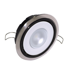 Lumitec Mirage Positionable Down Light - Spectrum RGBW Dimming - Polished Bezel OutdoorUp