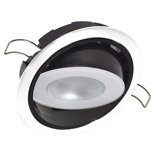 Lumitec Mirage Positionable Down Light - Spectrum RGBW Dimming - White Bezel OutdoorUp