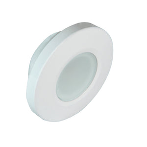 Lumitec Orbit Flush Mount Down Light - Blue Non-Dimming, Red Non-Dimming  White Dimming w/White Housing OutdoorUp