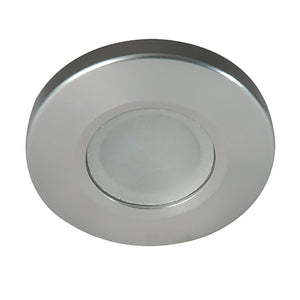 Lumitec Orbit - Flush Mount Down Light - Brushed Finish - 4-Color White/Red/Blue/Purple Non-Dimming OutdoorUp