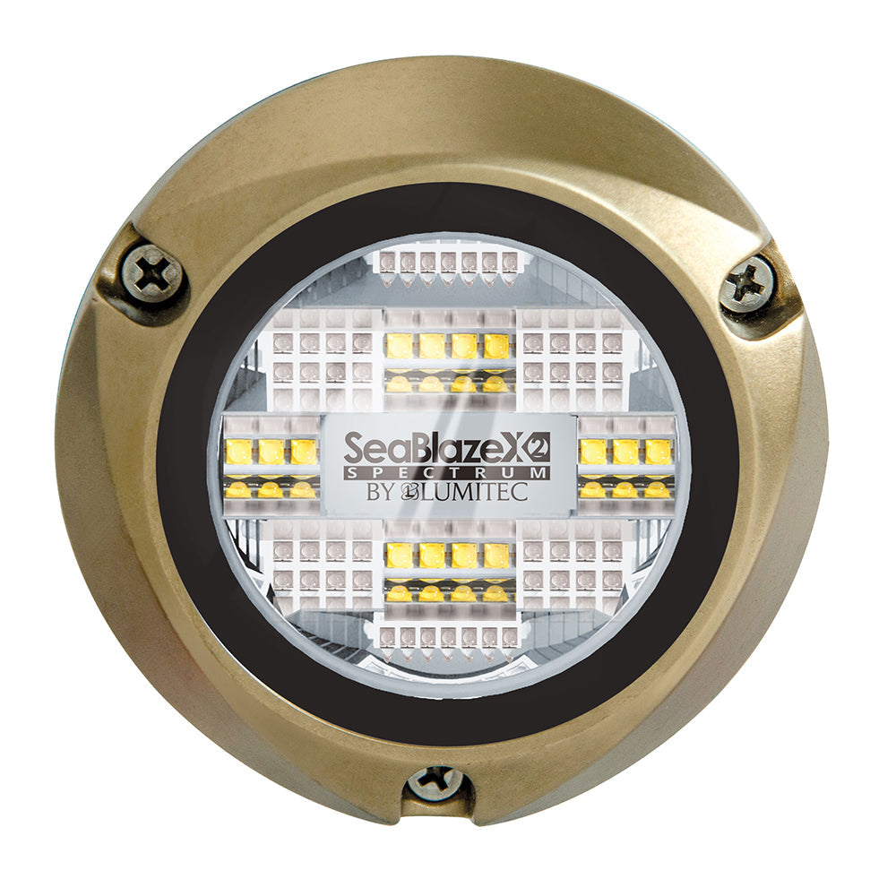Lumitec SeaBlazeX2 Spectrum LED Underwater Light - Full-Color RGBW OutdoorUp
