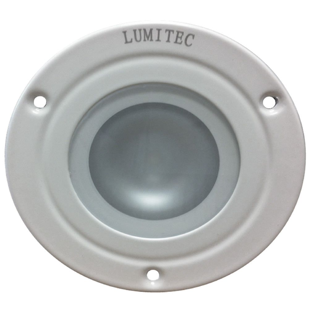 Lumitec Shadow - Flush Mount Down Light - White Finish - 3-Color Red/Blue Non-Dimming w/White Dimming OutdoorUp