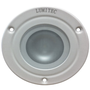 Lumitec Shadow - Flush Mount Down Light - White Finish - 3-Color Red/Blue Non-Dimming w/White Dimming OutdoorUp