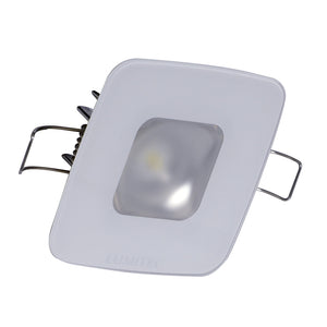 Lumitec Square Mirage Down Light - Warm White Dimming - Hi CRI - Glass Housing - No Bezel OutdoorUp