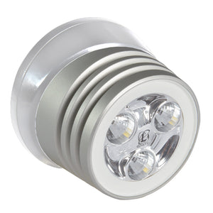 Lumitec Zephyr LED Spreader/Deck Light - Brushed White Base - White Non-Dimming OutdoorUp