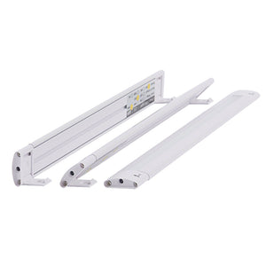 Lunasea Adjustable Linear LED Light w/Built-In Dimmer - 12" Length, 12VDC, Warm White w/ Switch OutdoorUp