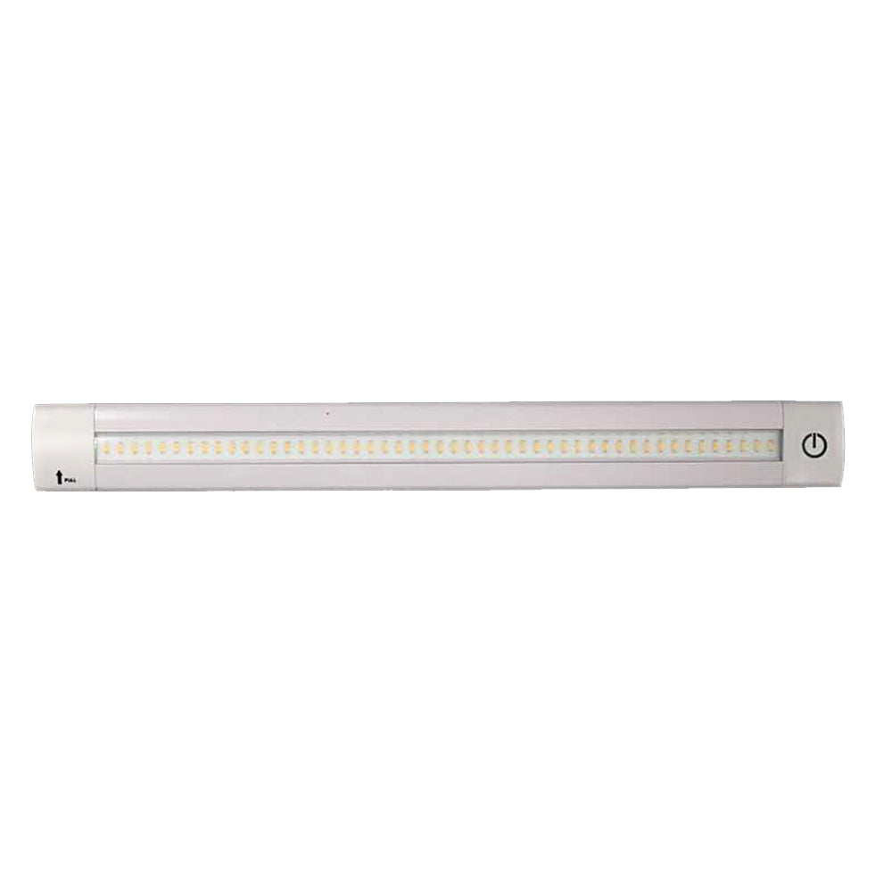 Lunasea Adjustable Linear LED Light w/Built-In Dimmer - 20" Warm White w/Switch OutdoorUp