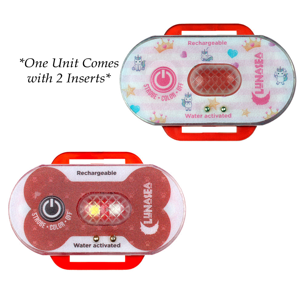 Lunasea Child/Pet Safety Water Activated Strobe Light - Red Case OutdoorUp