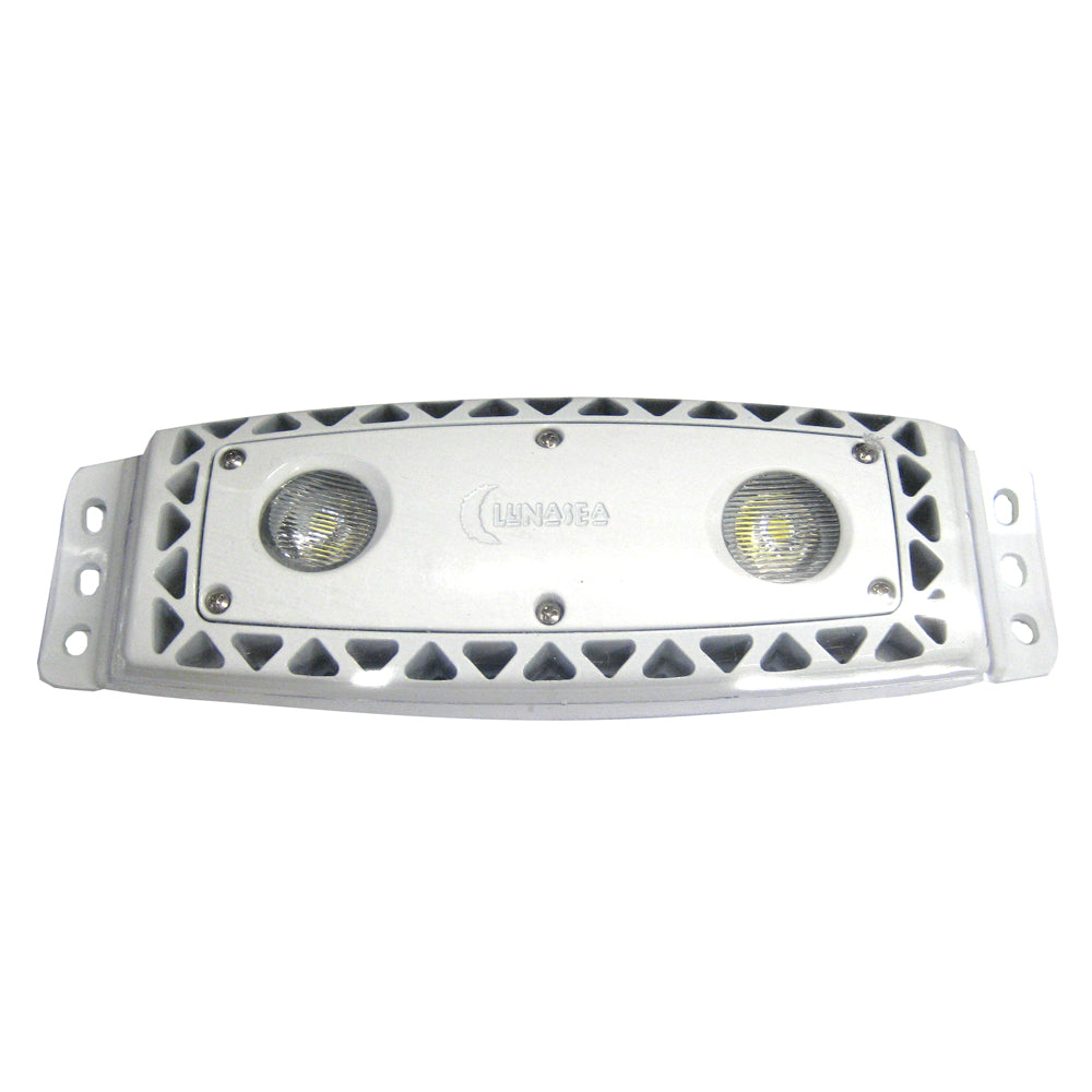 Lunasea High Intensity Outdoor Dimmable LED Spreader Light - White - 1,100 Lumens OutdoorUp