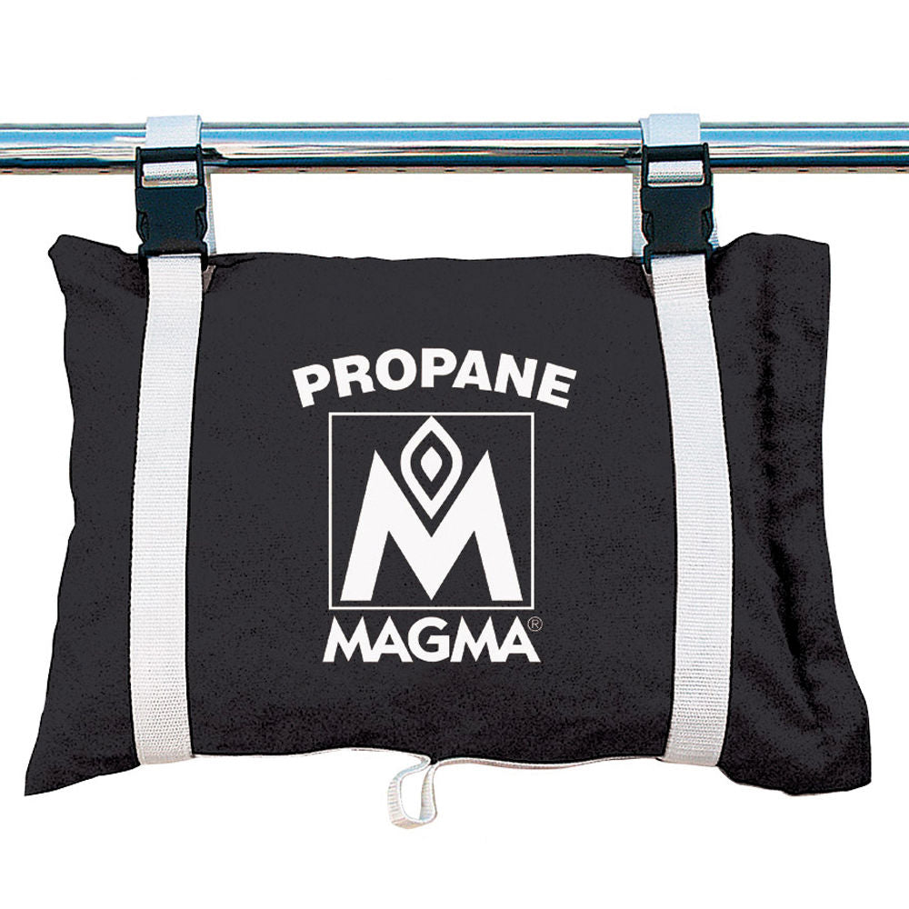 Magma Propane /Butane Canister Storage Locker/Tote Bag - Jet Black OutdoorUp